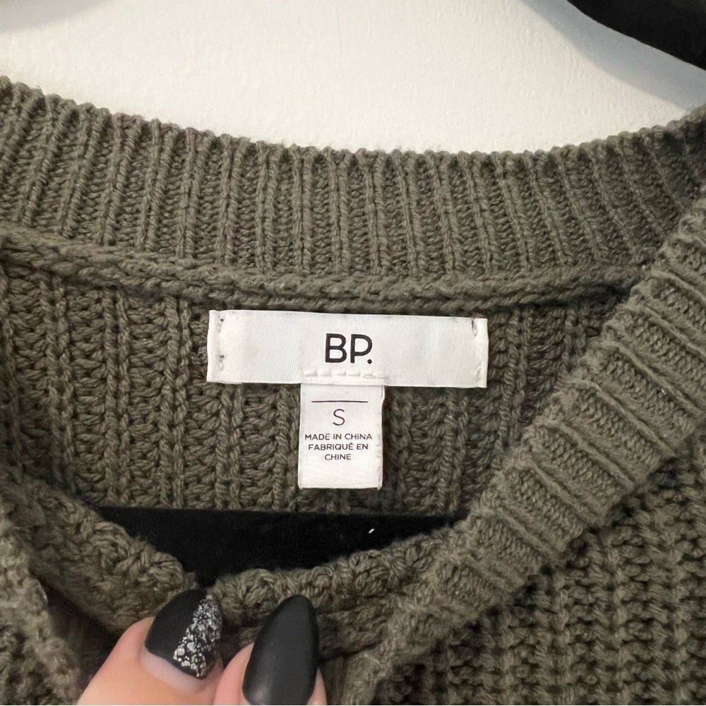 BP. Hunter Green‎ Ribbed Sweater - Picture 4 of 5